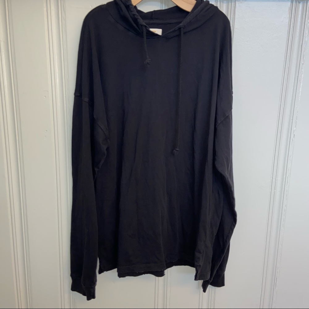 GOLDEN by tna Black Hooded Shirt